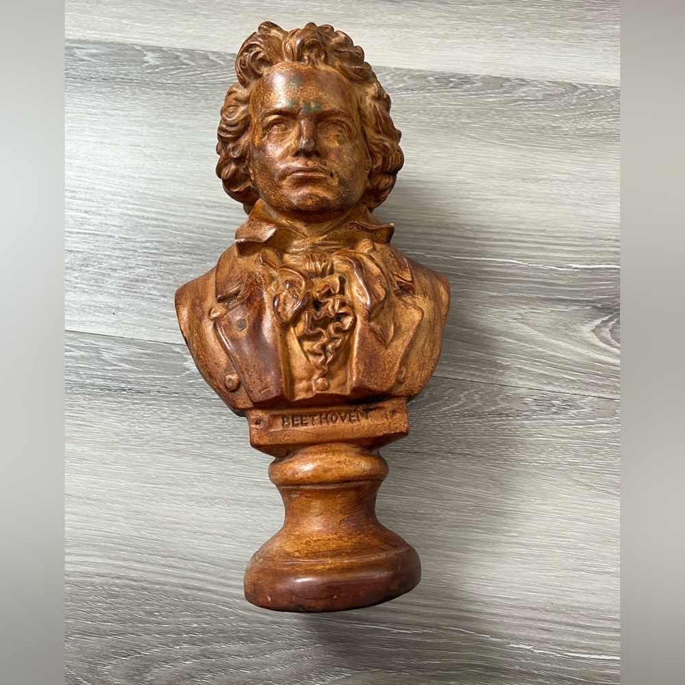 Vintage Beethoven weighted statue
